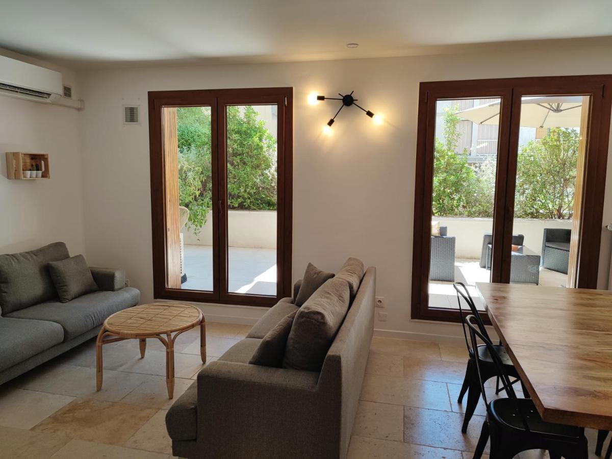 Le Thiers-Temps - Ac Clim - Grande Terrasse - Proche Theatres Appartement Avignon Buitenkant foto