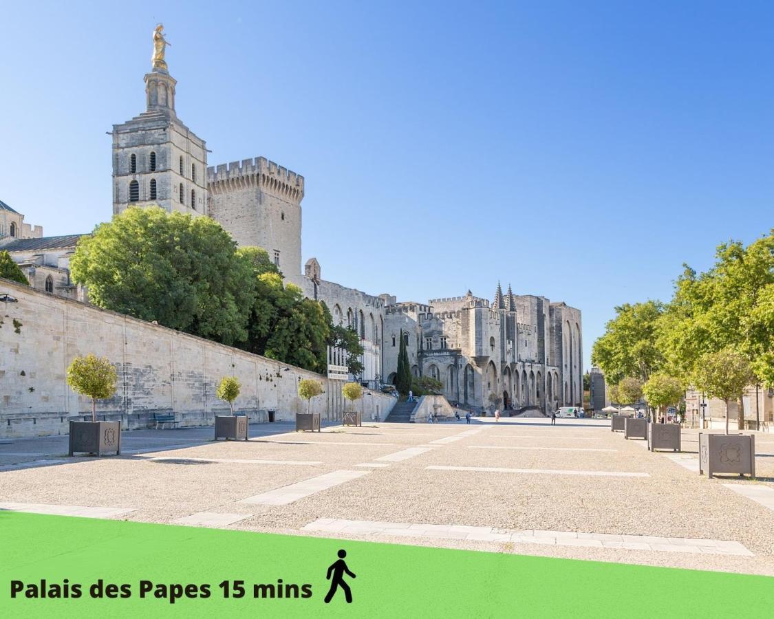 Le Thiers-Temps - Ac Clim - Grande Terrasse - Proche Theatres Appartement Avignon Buitenkant foto