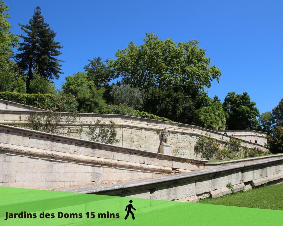 Le Thiers-Temps - Ac Clim - Grande Terrasse - Proche Theatres Appartement Avignon Buitenkant foto